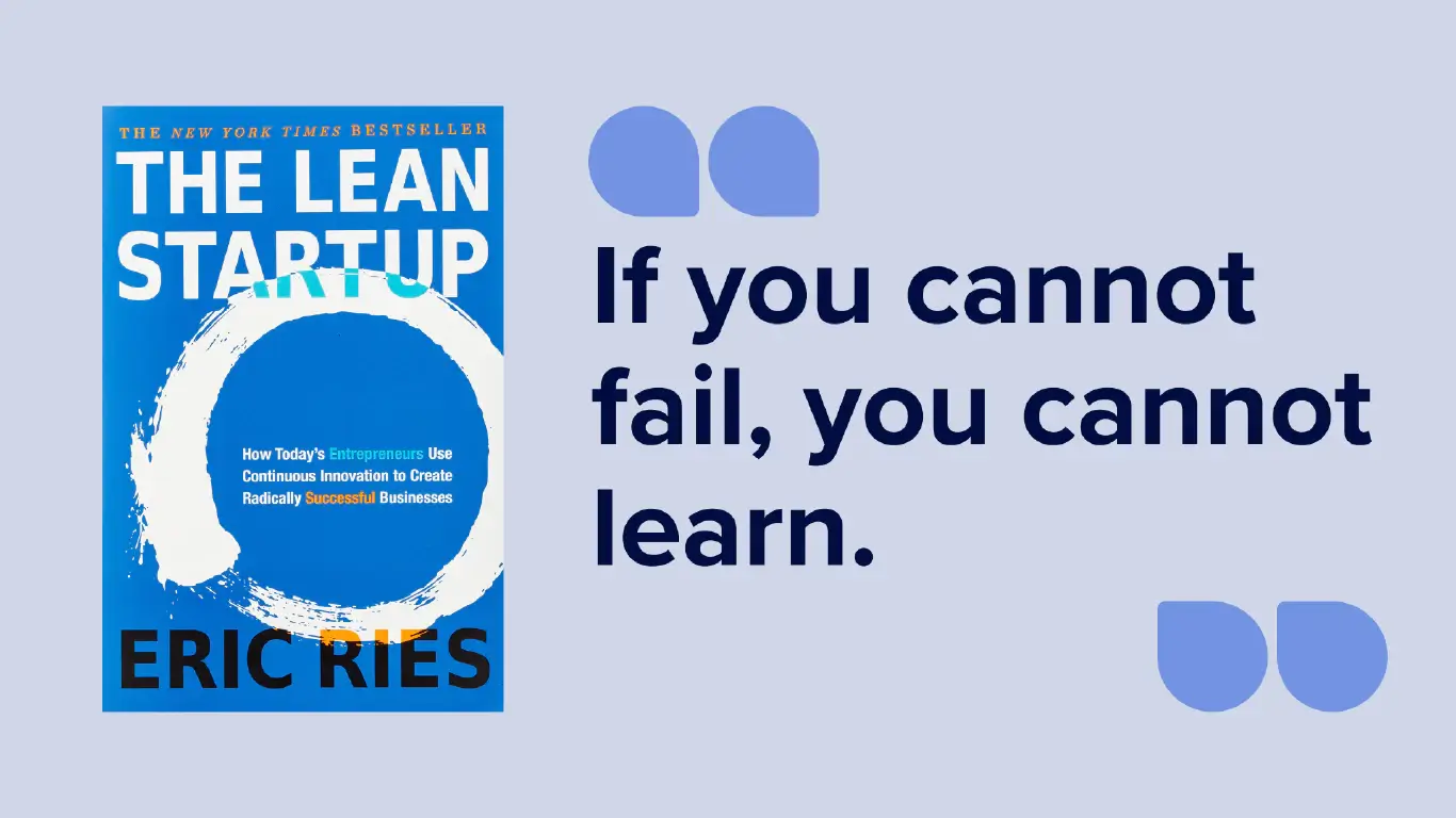 the lean startup book quote