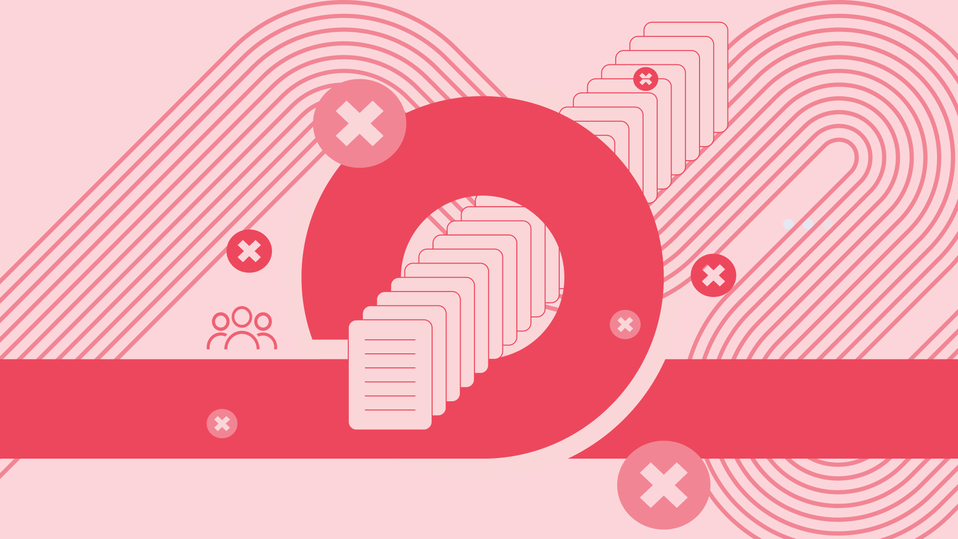 Kosli loop with error signs and documents