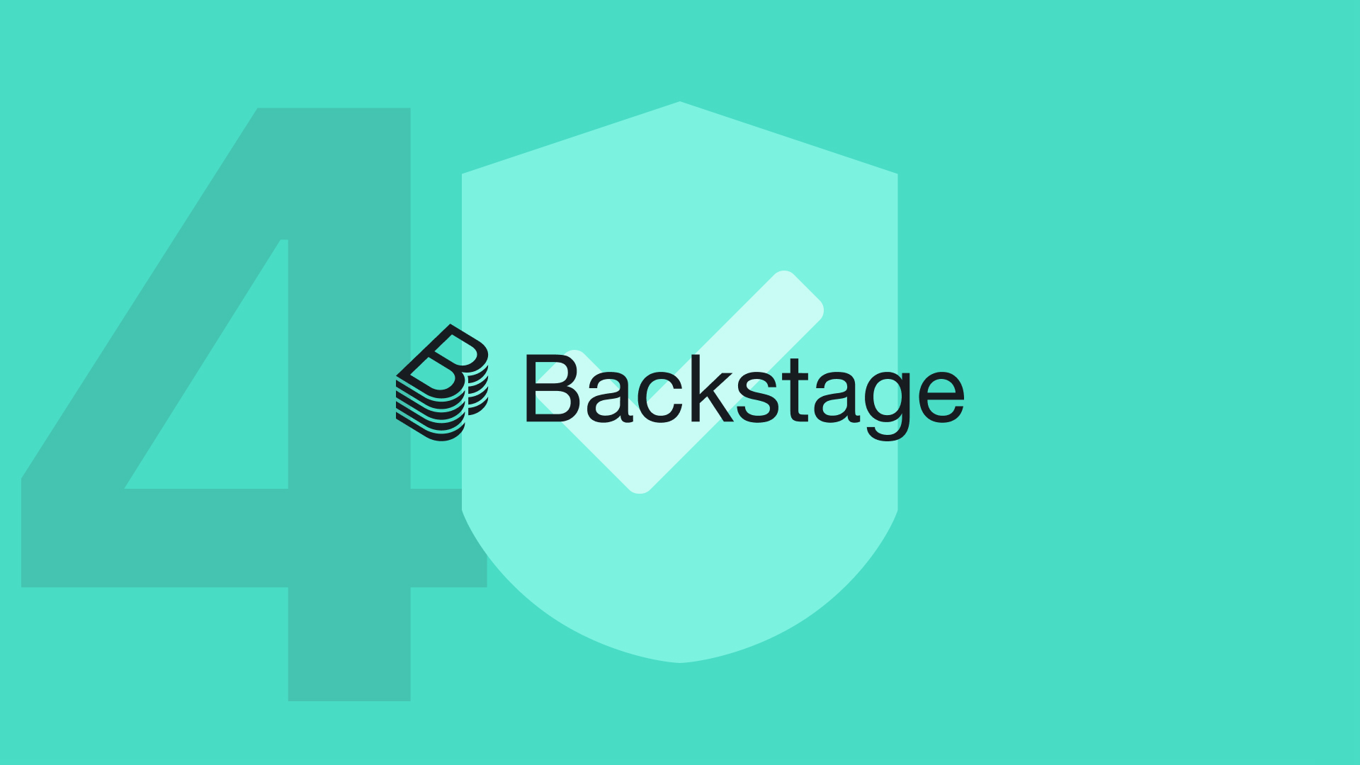 Backstage security and compliance 