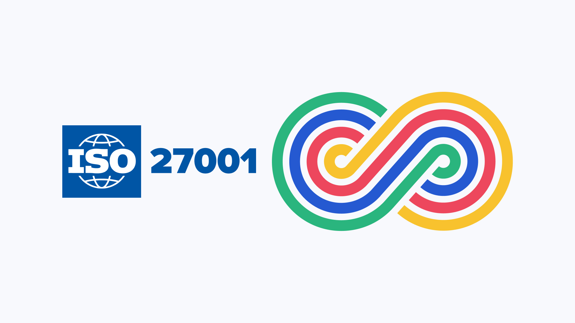 Continuous Compliance for ISO27001: ISO logo, Continuous Compliance Loop