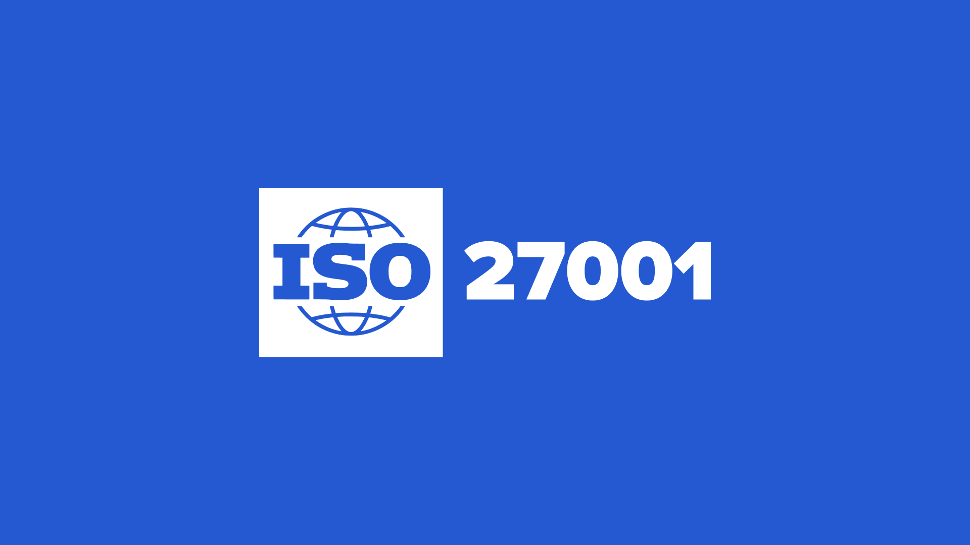 ISO27001 compliance