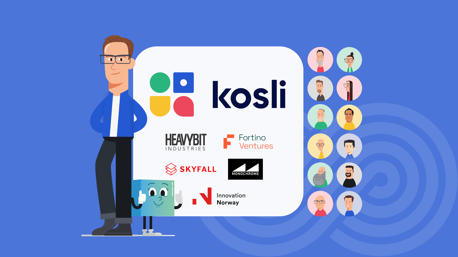 mike long standing kosli team kosli investors