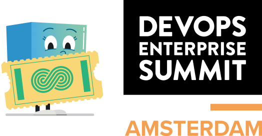 arti holding ticket for devops enterprise summit amsterdam 2023