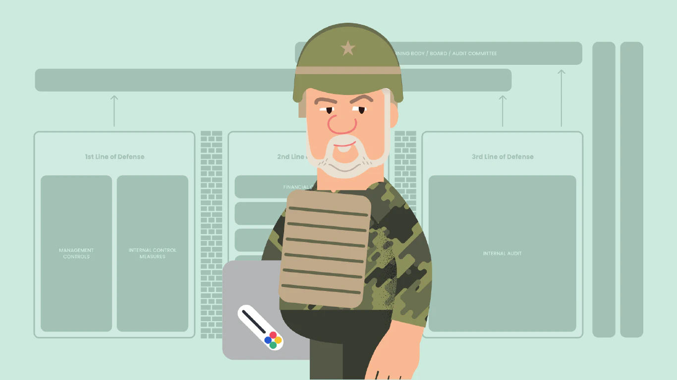 John Willis cartoon character in military outfit